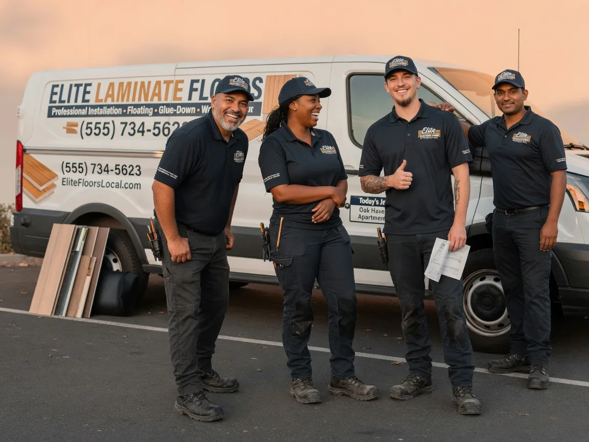 Laminate flooring installation company in Glenbeulah, WI